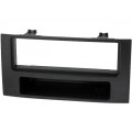 281320-11-0; Radio mounting frame; VW; 1 DIN; black; ACV