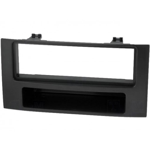 281320-11-0; Radio mounting frame; VW; 1 DIN; black; ACV