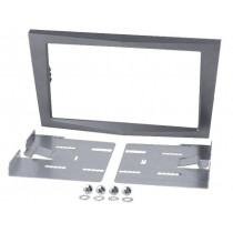 MA60005.3/T+STF; Radio mounting frame; Opel; 2 DIN; dark grey; PER.PIC.