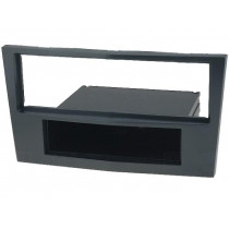 281230-24-2-0; Radio mounting frame; Opel; 1 DIN; stealth-black; ACV