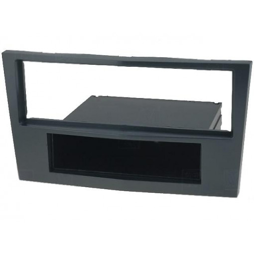 281230-24-2-0; Radio mounting frame; Opel; 1 DIN; stealth-black; ACV