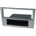 281230-24-4-0; Radio mounting frame; Opel; 1 DIN; matt-chrom; ACV