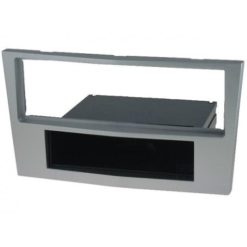 281230-24-4-0; Radio mounting frame; Opel; 1 DIN; matt-chrom; ACV