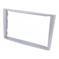 MA60005.2/T; Radio mounting frame; Opel; 2 DIN; light silver; PER.PIC. MA60005.2/T; Radio mounting frame; Opel; 2 DIN; light silver; PER.PIC.