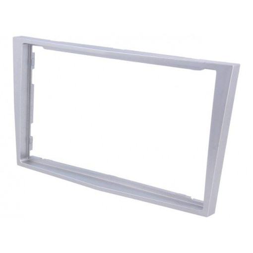 MA60005.2/T; Radio mounting frame; Opel; 2 DIN; light silver; PER.PIC.