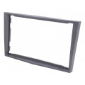 MA60005.3/T; Radio mounting frame; Opel; 2 DIN; dark silver; PER.PIC. MA60005.3/T; Radio mounting frame; Opel; 2 DIN; dark silver; PER.PIC.