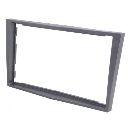 MA60005.3/T; Radio mounting frame; Opel; 2 DIN; dark silver; PER.PIC.