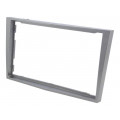MA60005.4/T; Radio mounting frame; Opel; 2 DIN; silver; PER.PIC. MA60005.4/T; Radio mounting frame; Opel; 2 DIN; silver; PER.PIC.