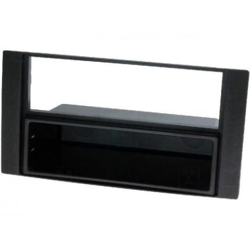 281114-08; Radio mounting frame; Ford; 2 ISO; black; ACV