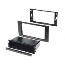 281114-08-1-0; Radio mounting frame; Ford; 2 DIN; black; ACV