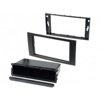 281114-08-2-0; Radio mounting frame; Ford; 2 DIN; anthracite; ACV
