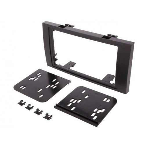 ; Radio mounting frame; Ford; 2 DIN; black; 4CARMEDIA