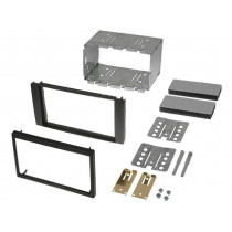381114-15-2; Radio mounting frame; Ford; 2 DIN; anthracite; ACV