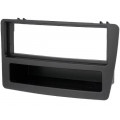; Radio mounting frame; Honda; 1 DIN; black; 4CARMEDIA