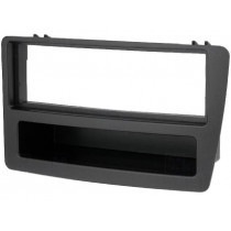 ; Radio mounting frame; Honda; 1 DIN; black; 4CARMEDIA