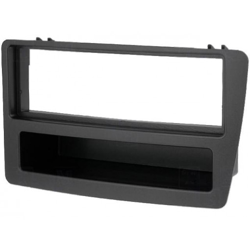; Radio mounting frame; Honda; 1 DIN; black; 4CARMEDIA