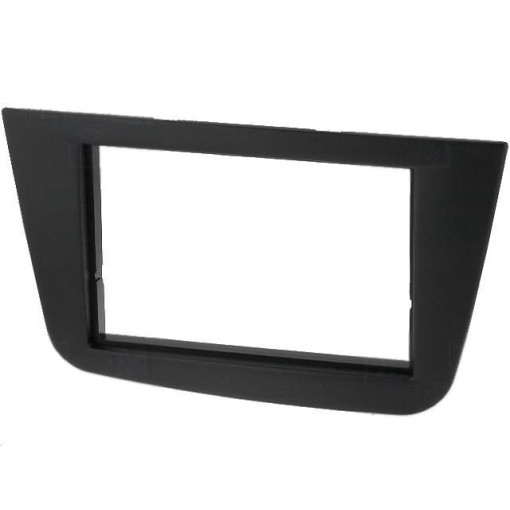 281328-44-0; Radio mounting frame; Seat; 2 DIN; black; ACV