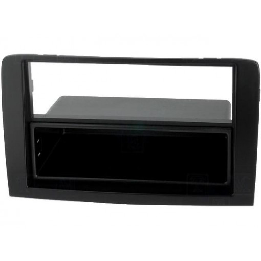 281094-11-0; Radio mounting frame; Fiat,Lancia; 2 ISO; black; ACV