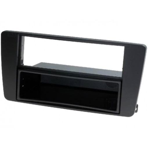 281340-03-0; Radio mounting frame; Škoda; 2 ISO; black; ACV