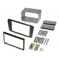 381340-03; Radio mounting frame; Škoda; 2 DIN; black; ACV