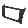 381190-45-1; Radio mounting frame; Mercedes; 2 DIN; black; ACV