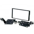 381178-04; Radio mounting frame; Hyundai,Kia; 2 DIN; black; ACV
