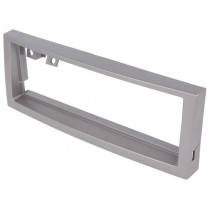 MA65009.3; Radio mounting frame; Citroën,Peugeot; 1 DIN; silver; PER.PIC.