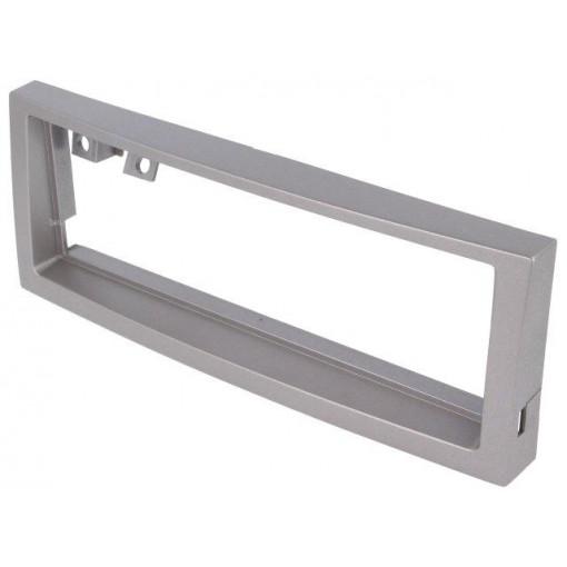 MA65009.3; Radio mounting frame; Citroën,Peugeot; 1 DIN; silver; PER.PIC.