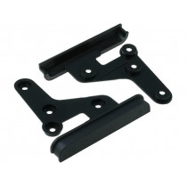 381300-10; Radio mounting frame; Toyota; 2 DIN; black; ACV