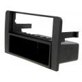 ; Radio mounting frame; Audi; 2 ISO; black; 4CARMEDIA