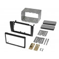 MA12007/T+KIT; Radio mounting frame; Audi; 2 DIN; black; PER.PIC.