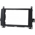 281190-19-0; Radio mounting frame; Mercedes; 2 DIN; black; ACV