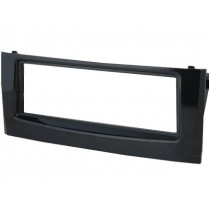 ; Radio mounting frame; Fiat; 1 DIN; black gloss; 4CARMEDIA