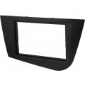 281328-55-0; Radio mounting frame; Seat; 2 DIN; black; ACV