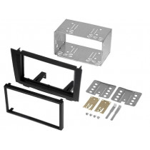 381130-07; Radio mounting frame; Honda; 2 DIN; black; ACV