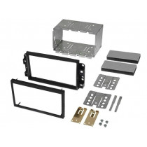 381087-01; Radio mounting frame; Chevrolet; 2 DIN; black; ACV