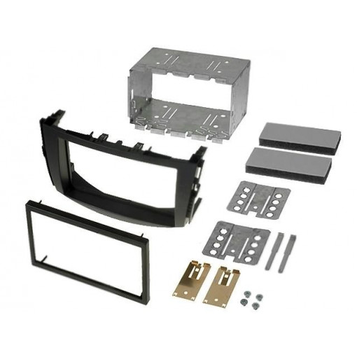 381300-03; Radio mounting frame; Toyota; 2 DIN; black; ACV