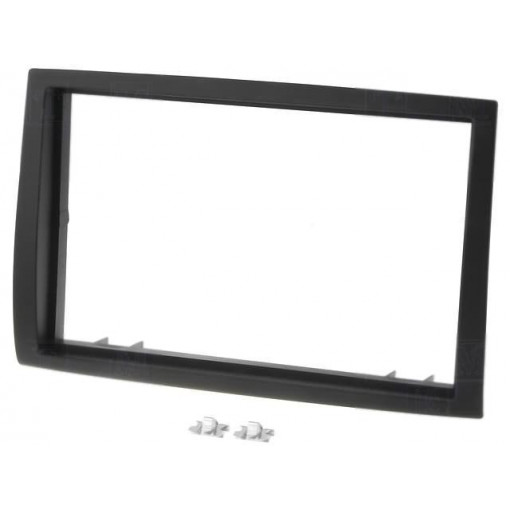 MA26013.2/T; Radio mounting frame; Citroën,Fiat,Peugeot; 2 DIN; black; PER.PIC.