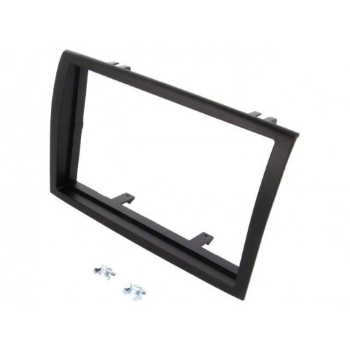 MA26013/T; Radio mounting frame; Citroën,Fiat,Peugeot; 2 DIN; grey; PER.PIC.