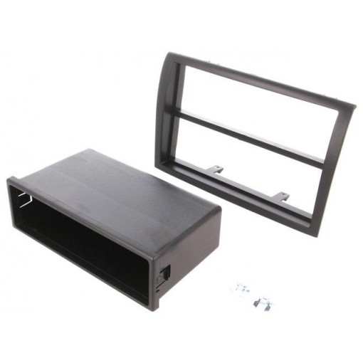 MA26013; Radio mounting frame; Citroën,Fiat,Peugeot; 2 ISO; grey; PER.PIC.