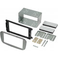 381114-19-2; Radio mounting frame; Ford; 2 DIN; silver; ACV