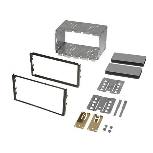381178-13; Radio mounting frame; Kia; 2 DIN; black; ACV