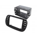 381094-33-3; Radio mounting frame; Fiat; 2 DIN; black; ACV