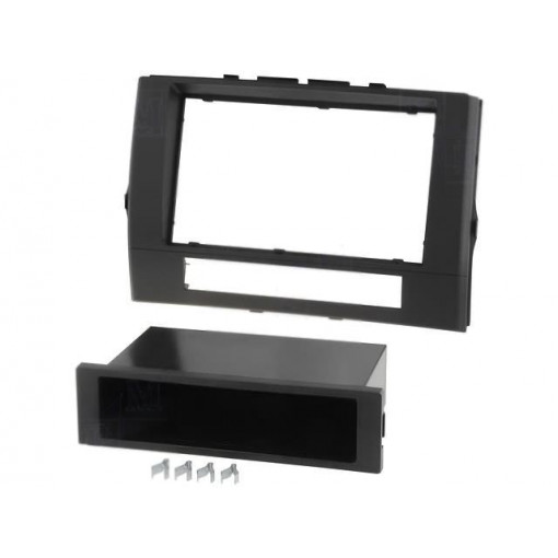 MA90007.2-05; Radio mounting frame; Toyota; 2 DIN; black; PER.PIC.