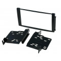 ; Radio mounting frame; Hyundai; 2 DIN; black; 4CARMEDIA