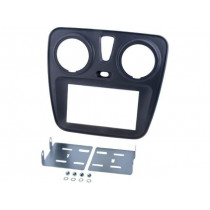 MA23003.3/T+KIT; Radio mounting frame; Dacia; 2 DIN; dark grey; PER.PIC.