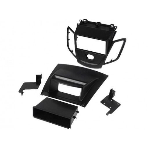 281114-21-1; Radio mounting frame; Ford; 2 DIN; black; ACV