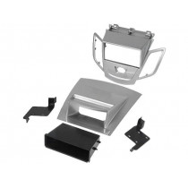 281114-21-2; Radio mounting frame; Ford; 2 DIN; silver; ACV