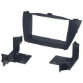 381143-35; Radio mounting frame; Hyundai; 2 DIN; black; ACV