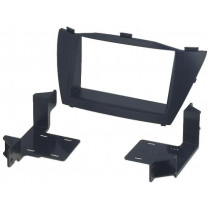 381143-35; Radio mounting frame; Hyundai; 2 DIN; black; ACV